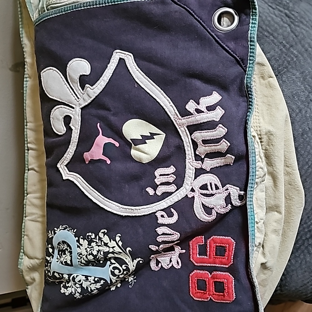 🦄🦚🦩Vintage Victoria Secret Live In Pink Travel Bag